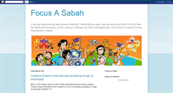 Desktop Screenshot of focusasabah.blogspot.com