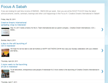 Tablet Screenshot of focusasabah.blogspot.com