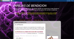 Desktop Screenshot of parejasdebendicion.blogspot.com