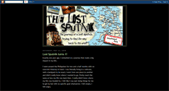 Desktop Screenshot of lostsputnik.blogspot.com