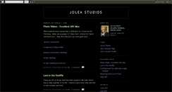 Desktop Screenshot of joleastudios.blogspot.com