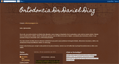 Desktop Screenshot of ortodonciadrdanieldiaz.blogspot.com