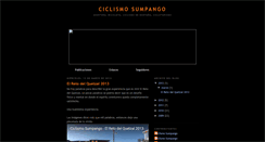 Desktop Screenshot of ciclismosumpango.blogspot.com