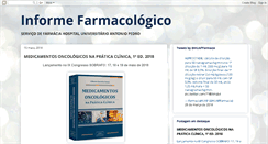 Desktop Screenshot of informefarmacologicodohuap.blogspot.com