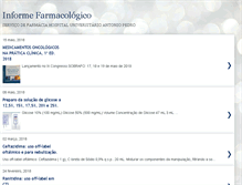 Tablet Screenshot of informefarmacologicodohuap.blogspot.com
