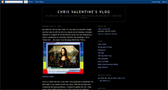 Desktop Screenshot of chrisvalentine.blogspot.com