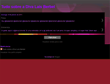 Tablet Screenshot of diva-lais-berbel.blogspot.com