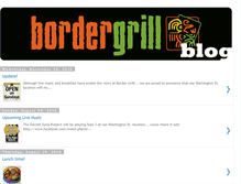 Tablet Screenshot of bordergrill.blogspot.com