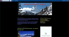 Desktop Screenshot of adventupreneur.blogspot.com