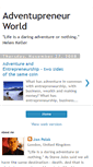 Mobile Screenshot of adventupreneur.blogspot.com