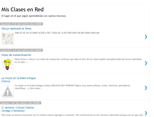 Tablet Screenshot of misclasesenred.blogspot.com