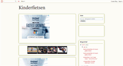 Desktop Screenshot of kinderfiets-jongensfiets.blogspot.com