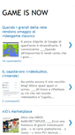 Mobile Screenshot of gameisnow.blogspot.com
