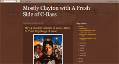 Desktop Screenshot of claytoncbass.blogspot.com