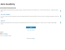 Tablet Screenshot of aeroacademy.blogspot.com