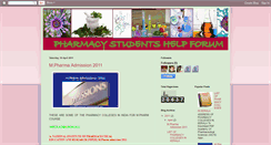 Desktop Screenshot of pharmaceutical-science.blogspot.com