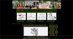 Desktop Screenshot of animalcoloring.blogspot.com
