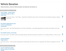 Tablet Screenshot of donation-vehicle.blogspot.com