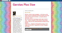 Desktop Screenshot of garotasplussize.blogspot.com