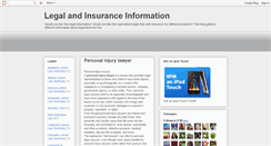 Desktop Screenshot of lawyersaccidentcarlegal.blogspot.com