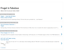 Tablet Screenshot of frugalisfabulous.blogspot.com