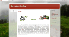 Desktop Screenshot of kentea-tehsehat.blogspot.com