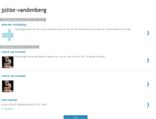 Tablet Screenshot of jolize-vandenberg.blogspot.com