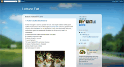 Desktop Screenshot of lettuceeatlocal.blogspot.com
