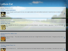 Tablet Screenshot of lettuceeatlocal.blogspot.com