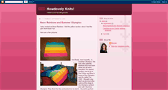 Desktop Screenshot of howdovelyknits.blogspot.com