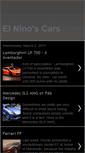 Mobile Screenshot of elninocars.blogspot.com