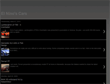 Tablet Screenshot of elninocars.blogspot.com