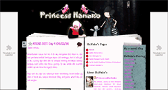 Desktop Screenshot of princesshanako.blogspot.com