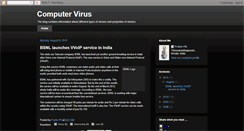 Desktop Screenshot of creatingcomputervirus.blogspot.com