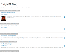 Tablet Screenshot of emilysdcblog.blogspot.com