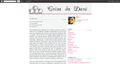 Desktop Screenshot of coisadadani.blogspot.com