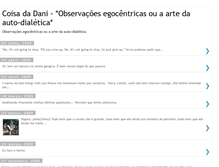 Tablet Screenshot of coisadadani.blogspot.com