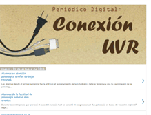 Tablet Screenshot of conexionuvr.blogspot.com