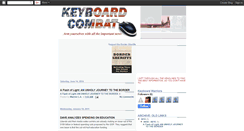 Desktop Screenshot of keyboardkombatant.blogspot.com