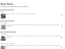 Tablet Screenshot of daisyvortex.blogspot.com
