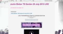 Desktop Screenshot of justinbiebertdgarden.blogspot.com