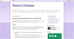 Desktop Screenshot of nunolinhares.blogspot.com