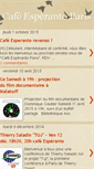 Mobile Screenshot of cafe-esperanto.blogspot.com