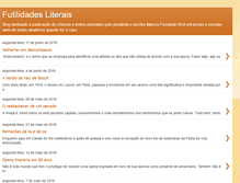 Tablet Screenshot of futilidadesliterais.blogspot.com