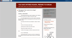 Desktop Screenshot of preparetoscream.blogspot.com