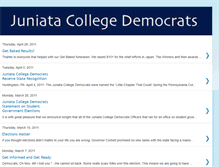 Tablet Screenshot of juniatadems.blogspot.com