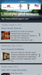 Mobile Screenshot of lifestyleandleisure.blogspot.com