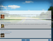 Tablet Screenshot of lifestyleandleisure.blogspot.com