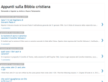 Tablet Screenshot of bibbiacristiana.blogspot.com