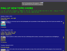 Tablet Screenshot of kingofnewyorkhacks.blogspot.com